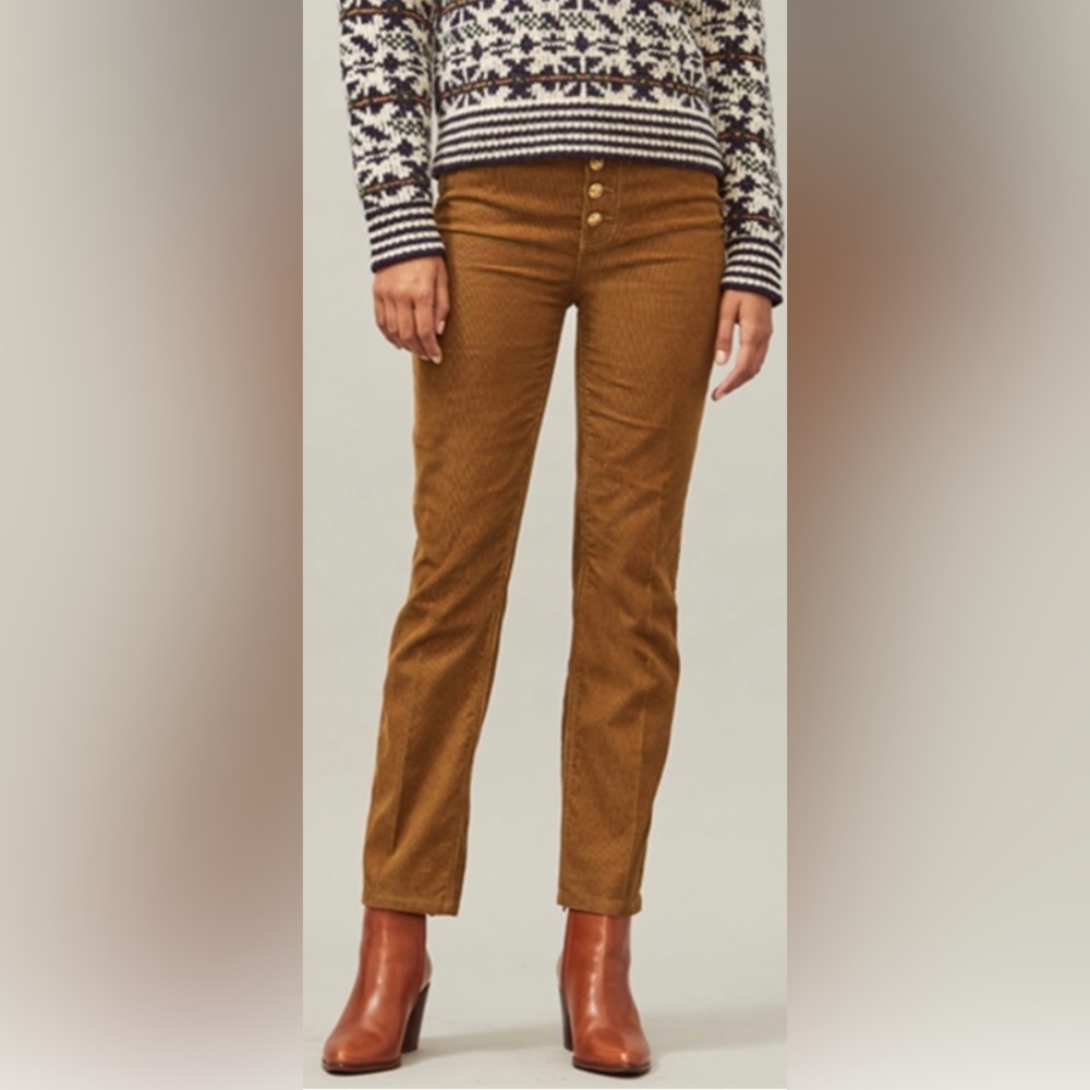 Tory Burch Corduroy Button-Fly Jean Women’s Size 26